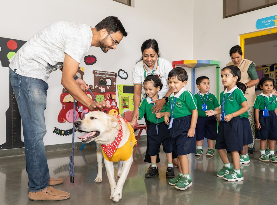 Child starting preschool at the right age