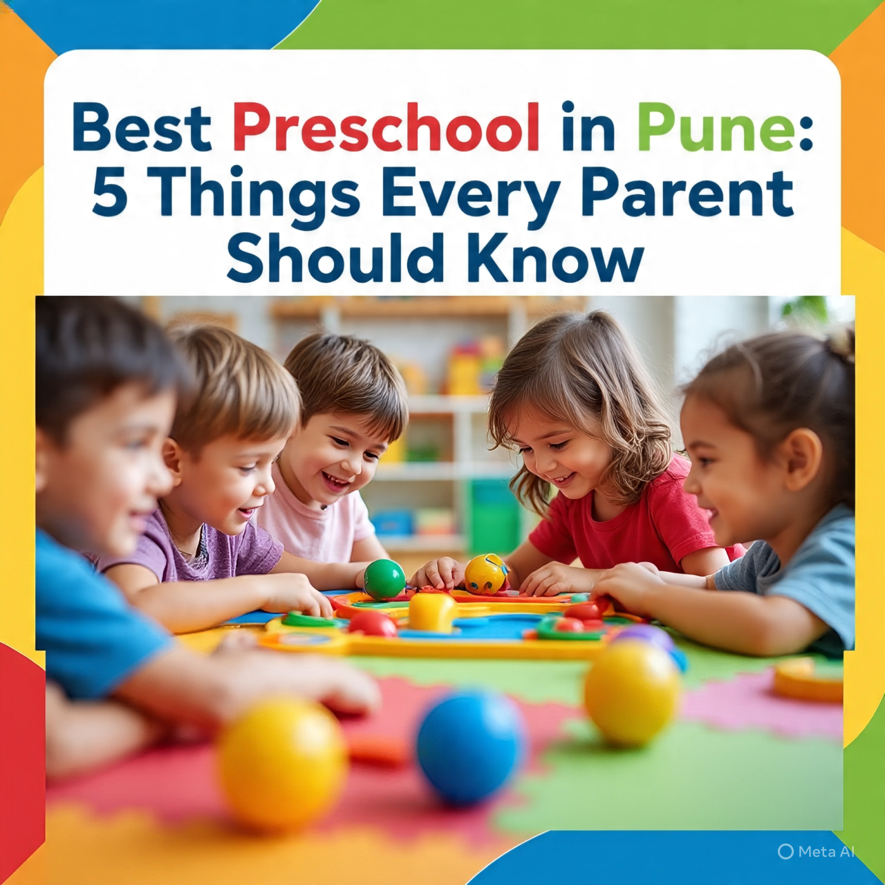 Best Preschool in Pune