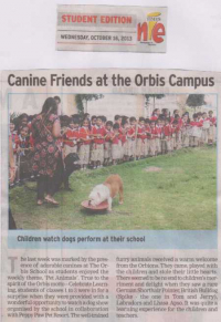 Canine Friends at the Orbis Campus
