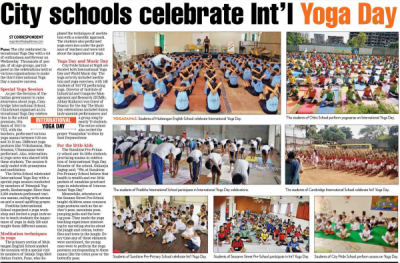 Celebrate International Yoga Day